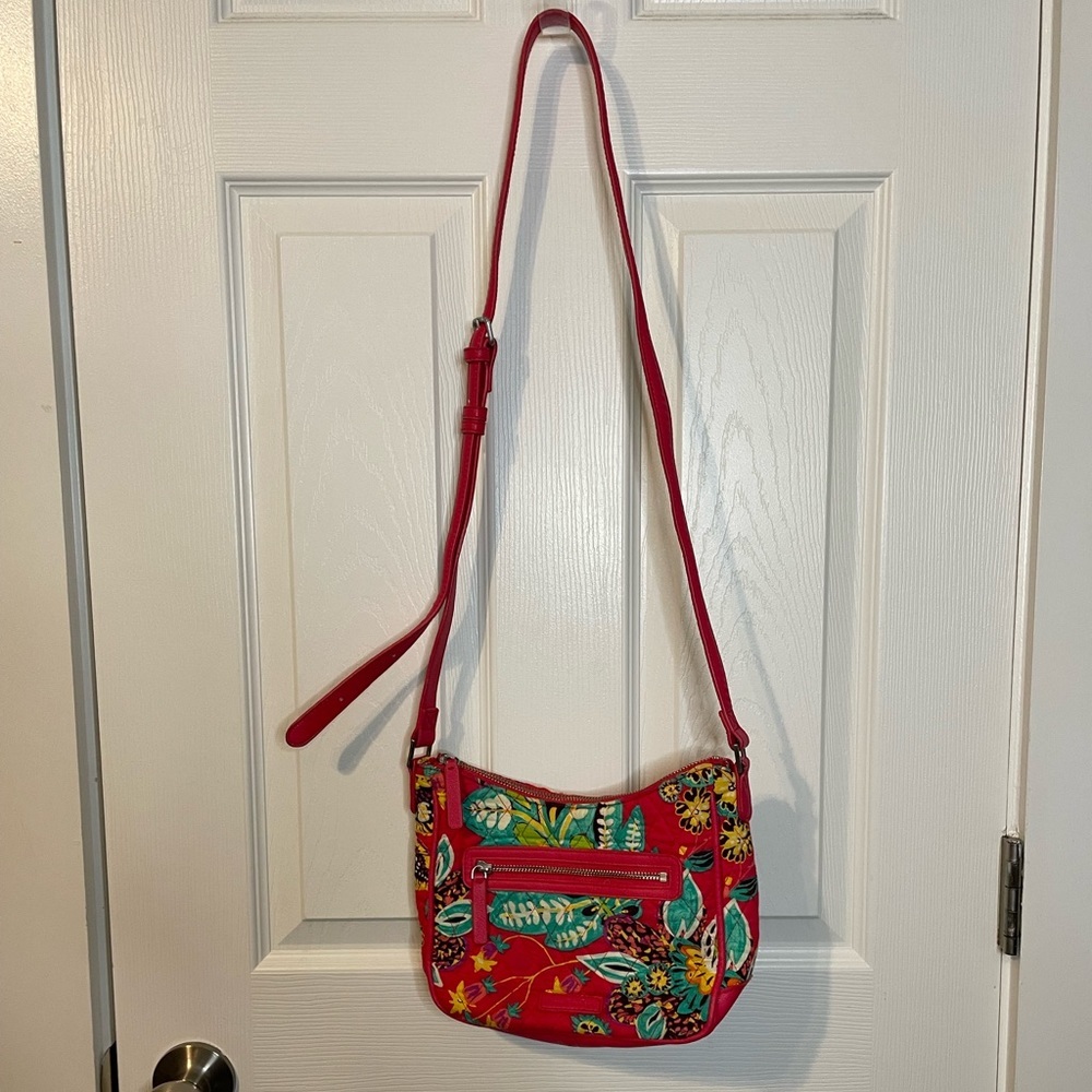 Vera Bradley retired Summer 2017 ‘Rumba’ mini Vivian crossbody bag EUC - Picture 2 of 13